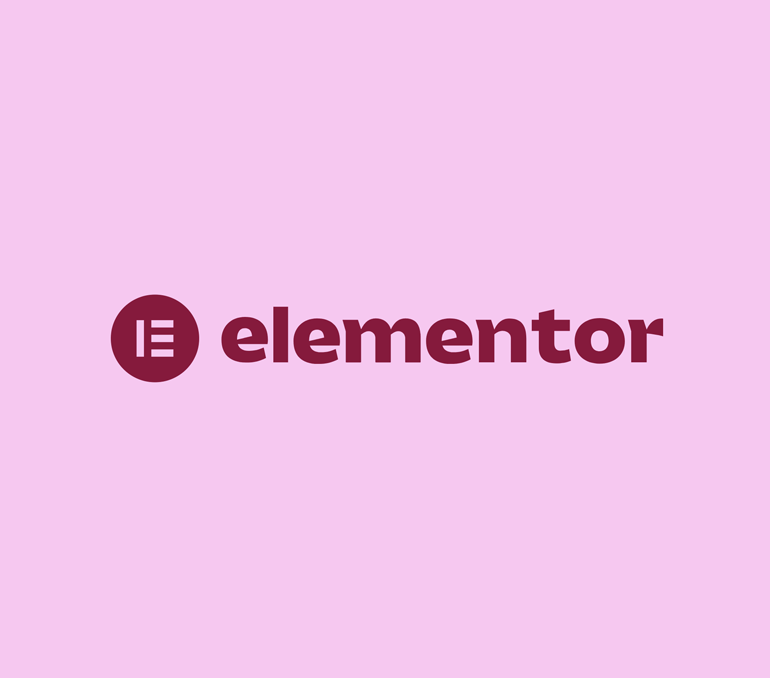 Logo Elementor WordPress, le constructeur visuel en action